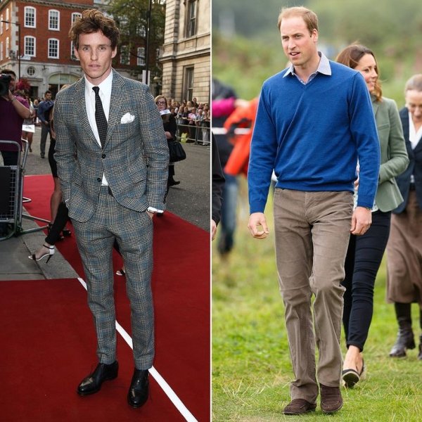 Eddie Redmayne & Prince William