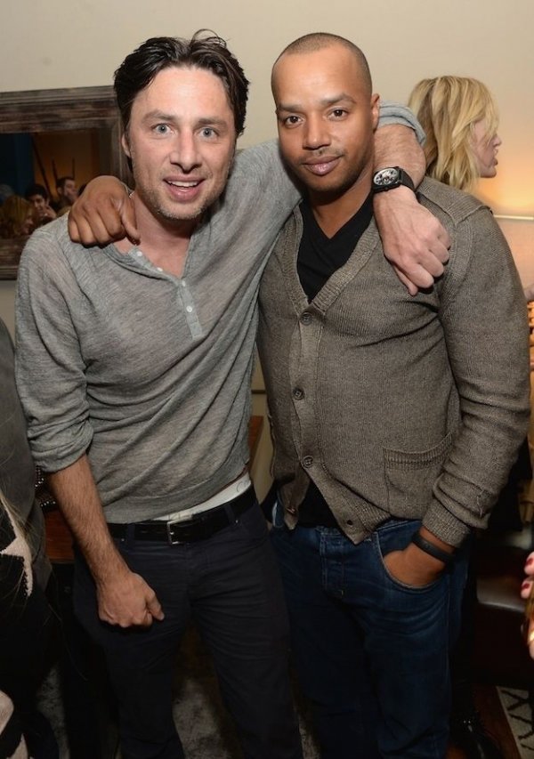 Zach Braff & Donald Faison