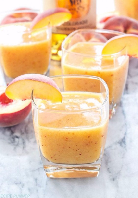 Bourbon Peach Slush