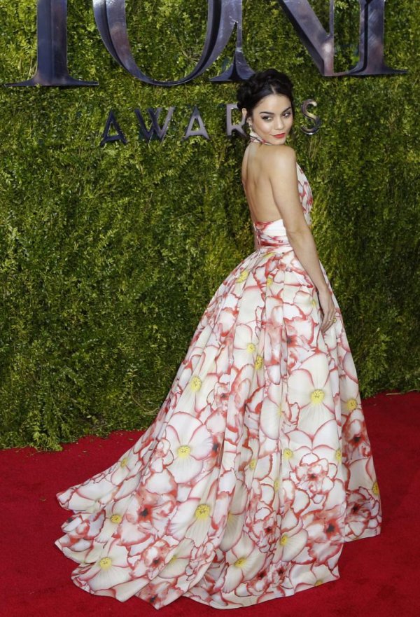 Vanessa Hudgens at the Tony Awards