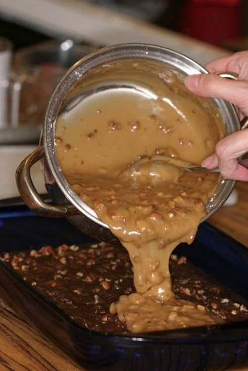 New Orleans Praline Brownies