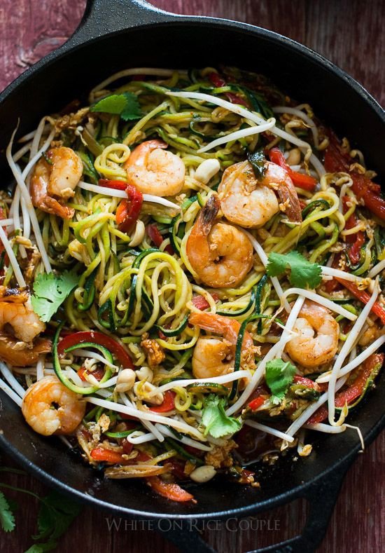 Zoodles Zucchini PAD THAI