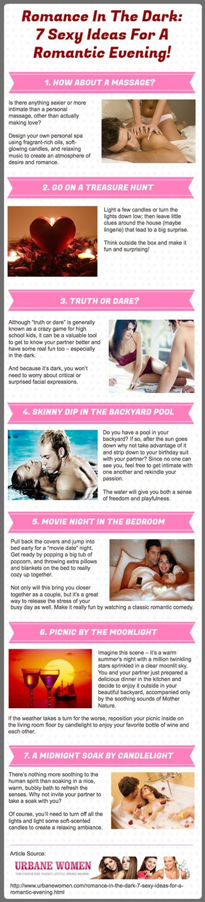 7 Sexy Ideas for a Romantic Evening