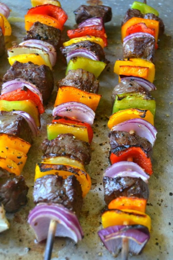 Steak Fajita Skewers