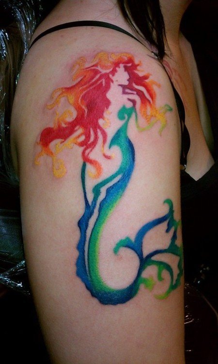 UPDATED 50 Magical Little Mermaid Tattoos