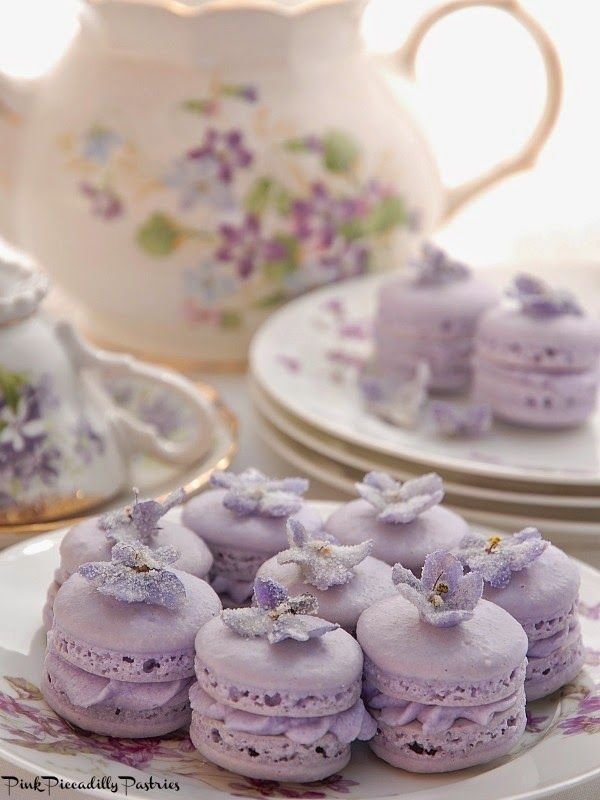 Violet Macarons