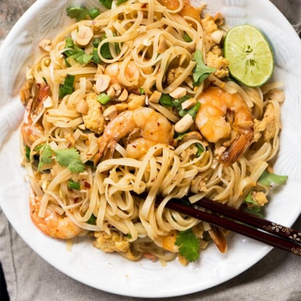 Dish, Food, Cuisine, Pad thai, Noodle,