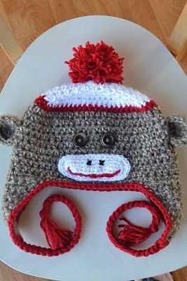 Sock Monkey Hat