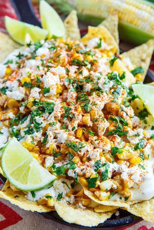 Mexican Street Corn Nachos