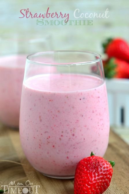 Strawberry Coconut Smoothie