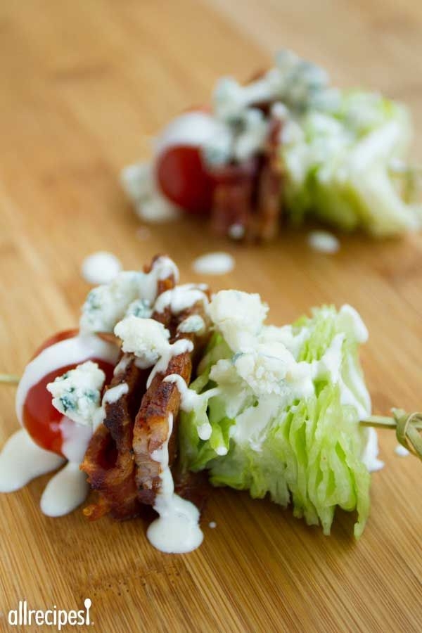 Wedge Salad on a Stick