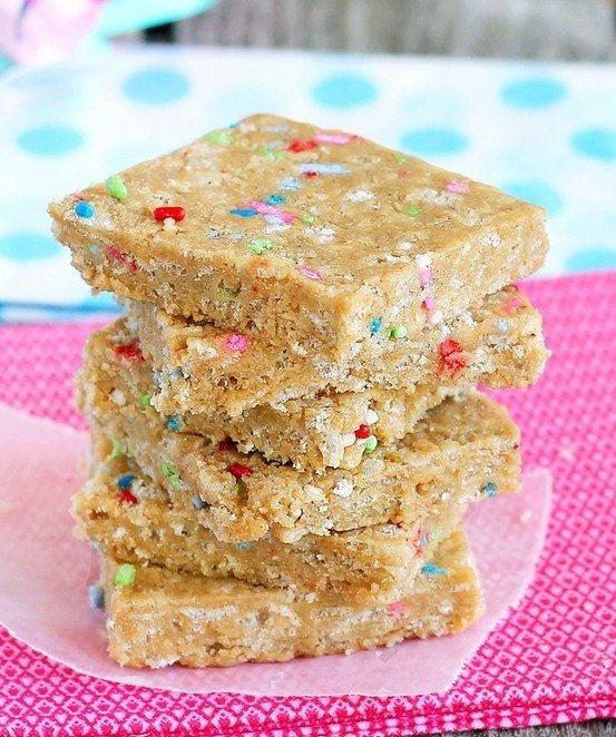 Cake Batter Bars