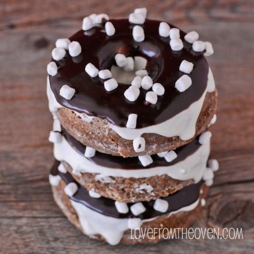 Hot Chocolate Donuts