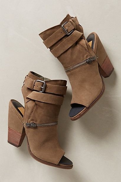 Hello Toes Check out These 28 Peep Toe Booties to Take You from Summer ...