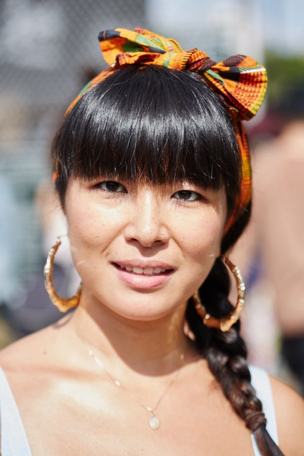 Bangs and a Bandana