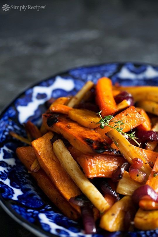 Beautiful Roasted Root Vegetables