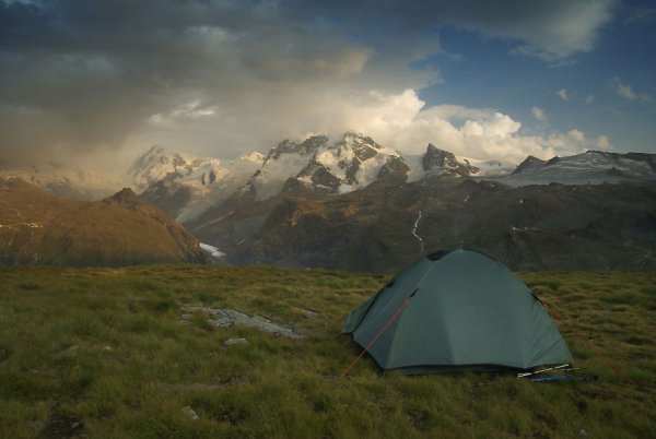 Monte Rosa, 2,600m Valais Alps, Switzerland