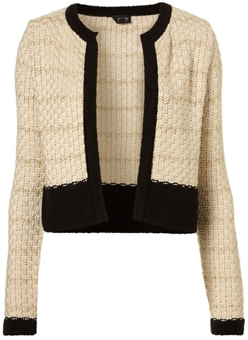 Knitted Lurex Stripe Jacket