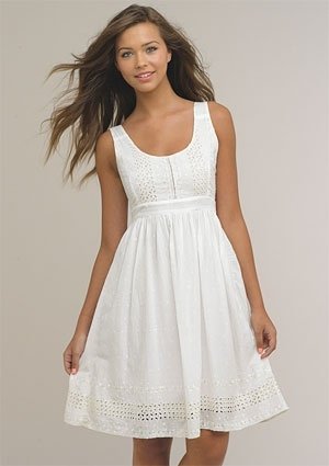 White Eyelet