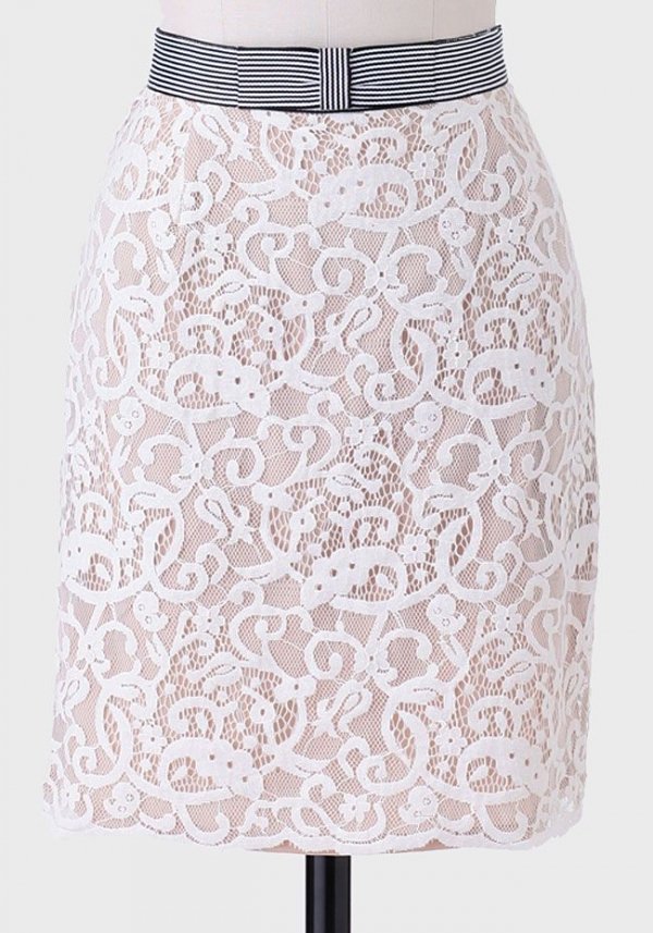 High Tea Lace Skirt