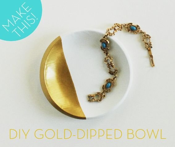 Gold-dipped Bowl