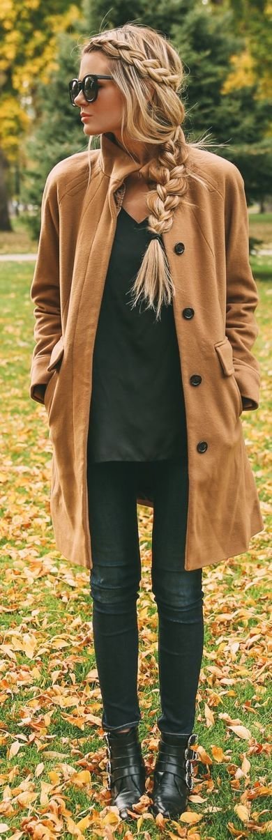 Tan, Long Coat