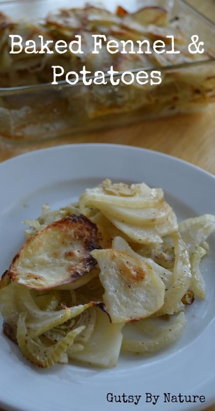 Baked Fennel and Potatoes