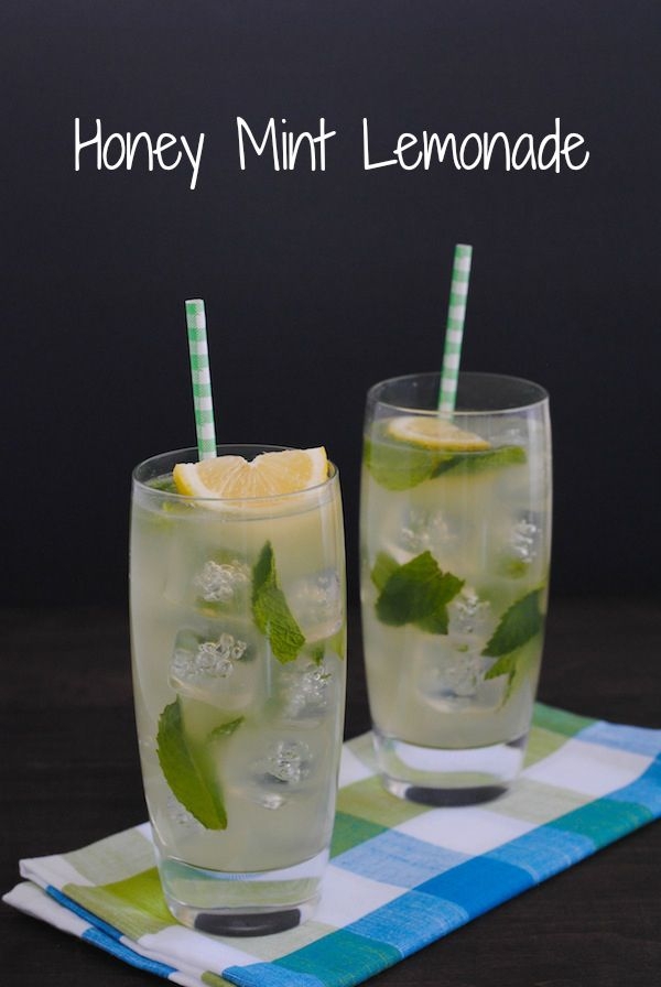 Honey Mint Lemonade