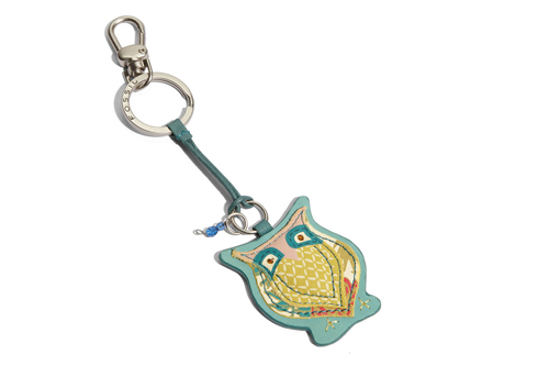 Fossil Owl Key Fob