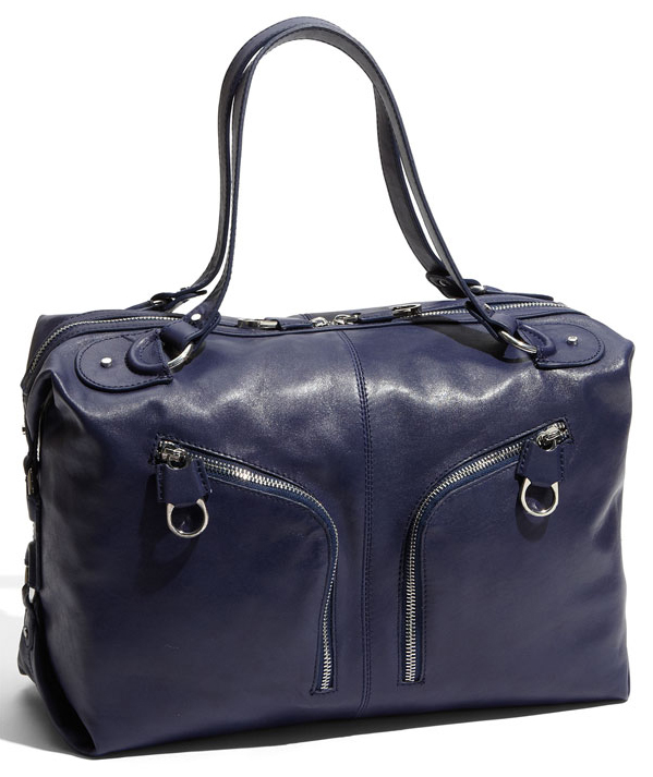 Ted Baker “Zips” Leather Weekend Bag