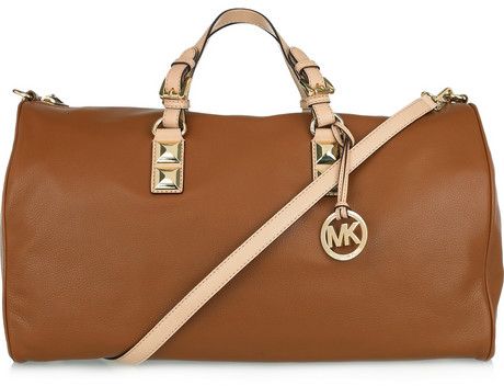 Michael Kors Leather Weekend Bag