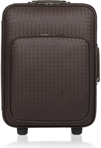 Bottega Veneta Intrecciato Leather Travel Trolley