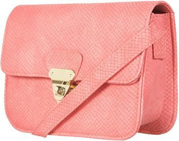 Topshop Snake Twist Lock Bag