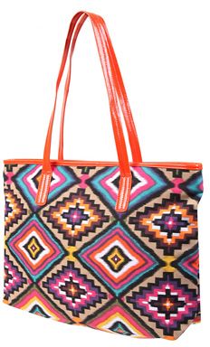 Forever 21 Ikat Print Tote