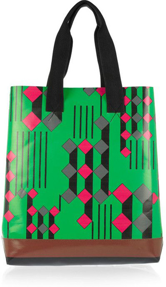 Marni Printed PVC Tote