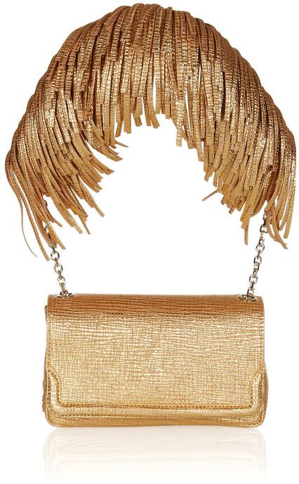 Christian Louboutin Artemis Fringed Shoulder Bag