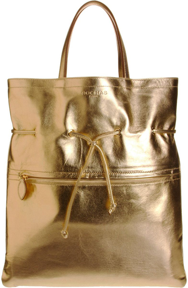 Rochas Metallic Karina Tote