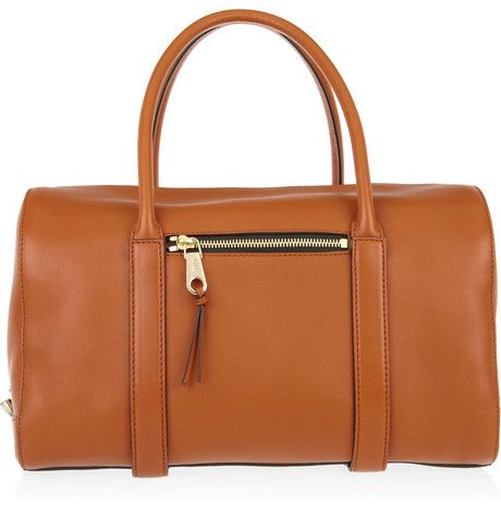 Chloe Madeleine Leather Duffel Bag