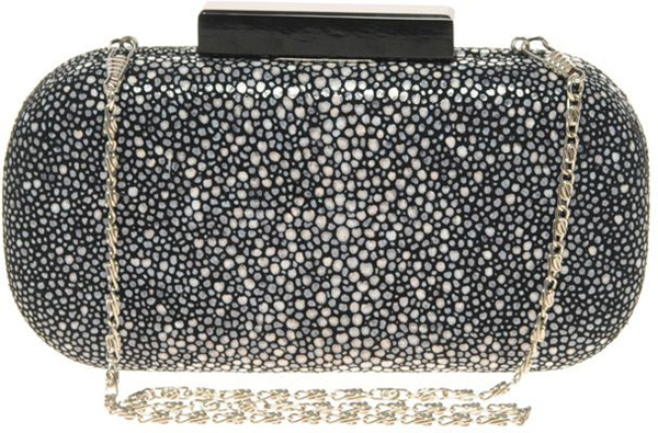 ASOS Leather Faux Stingray Clutch