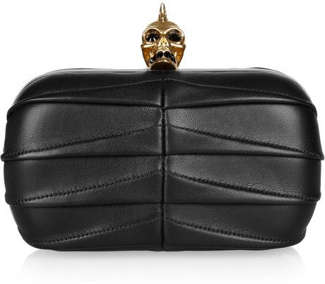 Alexander McQueen Shark Teeth Skull Box Clutch