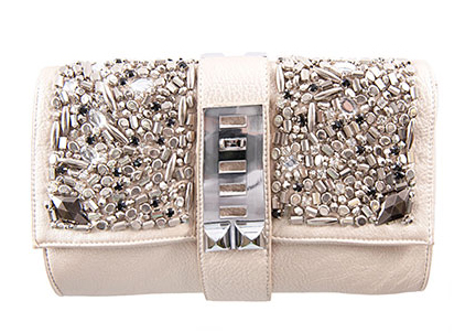 Flirt Catalogue Embellished Clutch