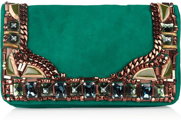 Colorful, Studded Clutches