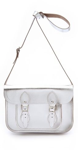 Metallic Satchel Bag