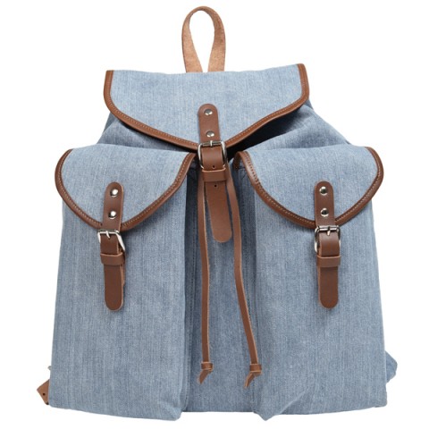 Denim Backpack