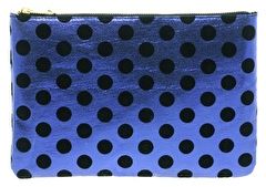 ASOS Clutch Bag with Metallic Spot