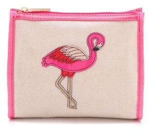 Tory Burch Flamingo Taryn Cosmetic Case