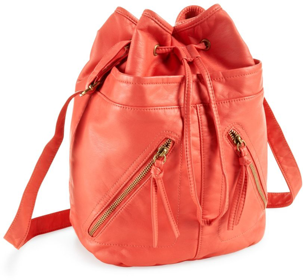 Zipper Bucket Bag