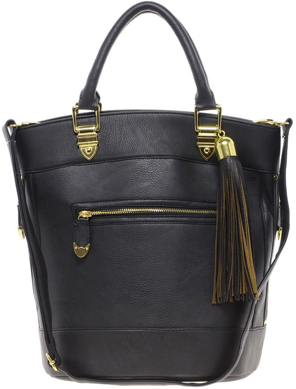 Structured Bucket Bag