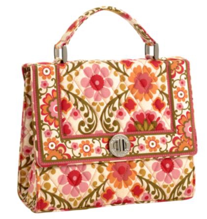 Vera Bradley Julia Handbag in Folkloric