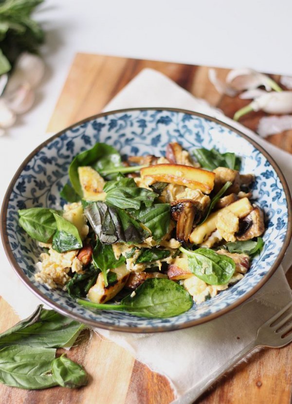 Scrambled Eggs with Veggies